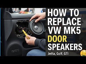How to Replace VW MK5 Door Speakers (Jetta, Golf, GTI)