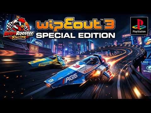 WipEout 3 Special Edition PS1 – Futuristic Racing Still Looks Incredible