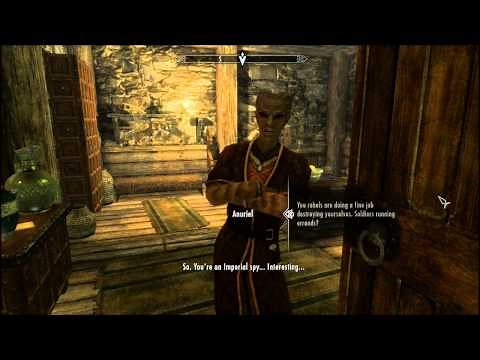 Skyrim Imperial Gameplay 7: Compelling Tribute [HD]