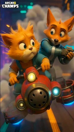 They came, they flew, they conquered. 🚀🔥 #animals #animation #cartoon #gaming #games #gameplay #game