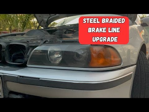 528i Gets the Brake line Upgrade It Needs