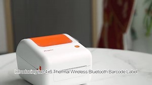 AIYIN 4-Inch USB Thermal Label Barcode Printer 4*6 Shipping Waybill Sticker Printer with 203dpi Resolution Printing Machine
