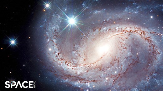 Stunning Spiral Galaxy Captured By Hubble Space Telescope