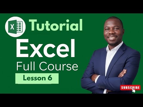 Excel Full Course – Lesson 6: Basic Chart Skills in Excel (Bar, Column, Pie, Line & Sparklines)