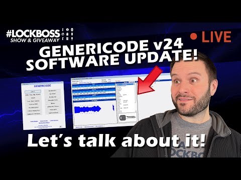Code Software Genericode 24 Update | #Lockboss Show & Giveaway