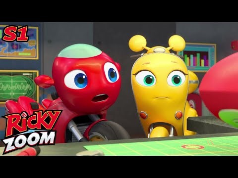 Ricky Zoom | Maxwell Gets a Little Help COMPILATION | Cartoon for Kids