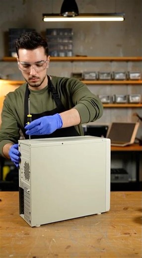 Ich hole Gold aus einem alten Computer! 😳💻✨ #goldrecycling#computertechnik#viralreels #satisfying