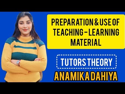 4.1Preparation & Use of Teaching - Learning Materials |Teaching Of Mathematics Tutors Theory #deled