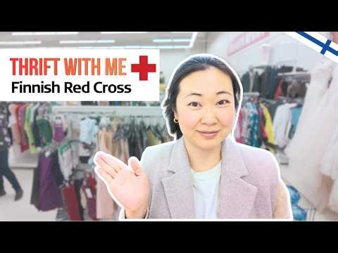 Thrift Shopping in Finland: What I Found at Red Cross Kontti