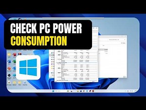 How to Check PC Power Consumption in Windows 11