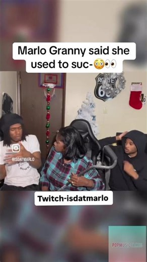 aye @isdatmarlo ona roll rn they funny af man. his granny said she was WHAT #marlo #clips #viral