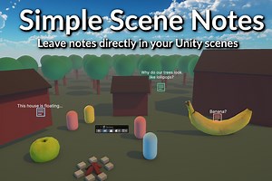 Simple Scene Notes | Level Design | Unity Asset Store
