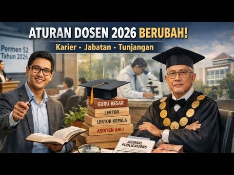 BAHAS TUNTAS REGULASI DOSEN TERBARU TENTANG KARIR & JAGUNG. SINGKAT, JELAS & PADAT | MIMBAR INTELEK