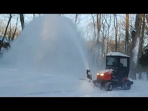 Simplicity Legacy 20 snow removal from Jan 2022 blizzard