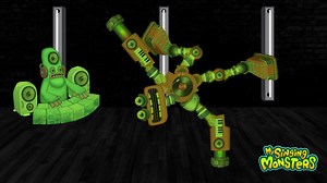 2.8K views · 75 reactions | FACTOID FRIDAY!  As some of you may know, Rare Wubbox is quite the dancer! We've caught word that Deedge hosted a Monster breakdancing competition last week, where Rare Wubbox emerged victorious by a Landslide! The runner-ups were PomPom, Clackula and Boodoo! | My Singing Monsters | Facebook