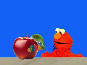 Sesame Street apple elmo a