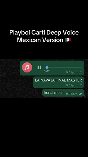 LA NAVAJA - Kenai Moss Reimagined with Playboi Carti Influence