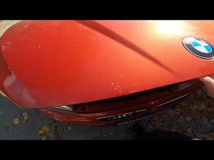 How to Lift the Hood Up in BMW X1 F48 ( 2015 – now ) - Open Bo...