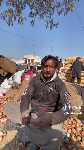 Exploring a Vibrant Outdoor Fruit Market Scene