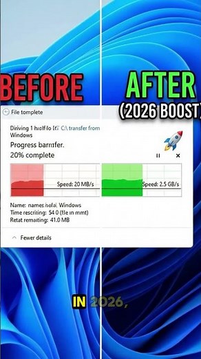 Boost File Copy Speed in Windows 11 (2026) #techtutorial #windows11 #transferspeed #techchannel