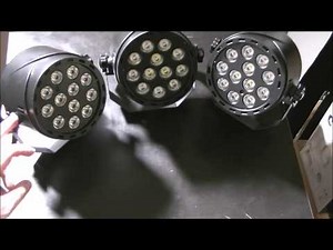 déballage et test du par a led fun generation à 29 euros