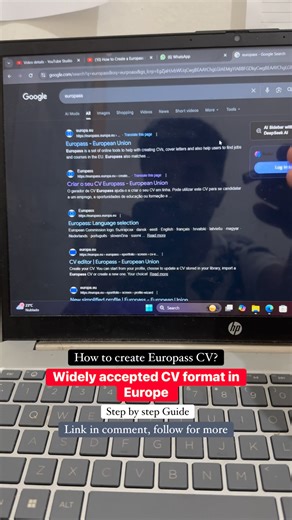 Stepping stone to get fully funded scholarship | Europass CV 🌟 Worldwide acceptance , many countries including Germany accept only Europass CV format 📱 Quick to Read ✅ Beats Job Filters 🆓 Easy Peasy Link in comment. #europasscv, #europass2026, #cvdesign, #resumeformat, #ErasmusPlus, #resumetips, | Dr. GM Chattha