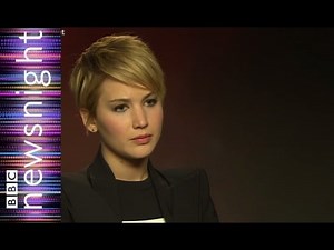 Jennifer Lawrence talks body image - BBC Newsnight