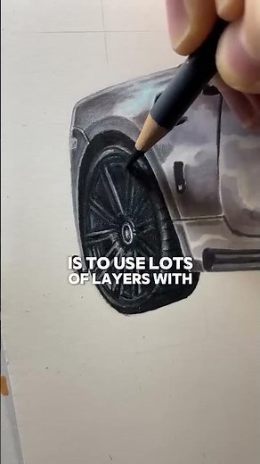 How You can get better at drawing realistic cars !!