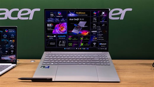 Acer's Latest Swift PC Features 'World's Largest Haptic Touchpad'