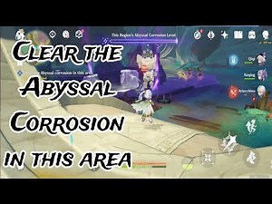 Where Once There was a Calculation Array "Clear the Abyssal Corrosion in this area" [World Quest]