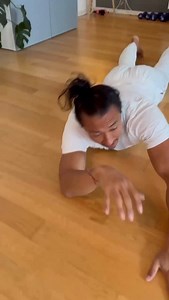 Next time your body is tight , aching, or sore , lay onto the ground and roll your body around to release tightness and increase circulation. Start off slow and discover what parts of your body feels OK to engage with the ground and what parts feel too much pain or sensitivity. Do a little bit at a time to avoid unnecessary aches and bruises. Today is day 3 of the 30 day flow challenge and so many of you guys are off to a great start already. To join in, go to the link in bio | Mike Chang