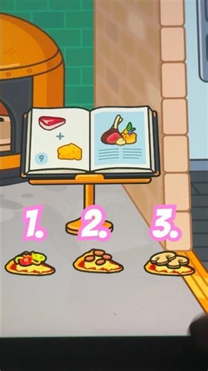 Toca Boca Pizza Recipe tutorial step by step