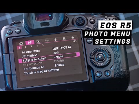 EOS R5 Menu Settings: Unlocking the Full Power of Your Photography