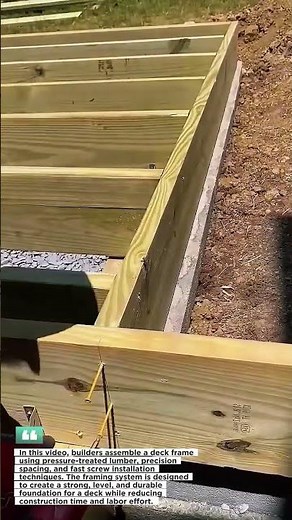 Genius Deck Framing Trick Every Contractor Should Know