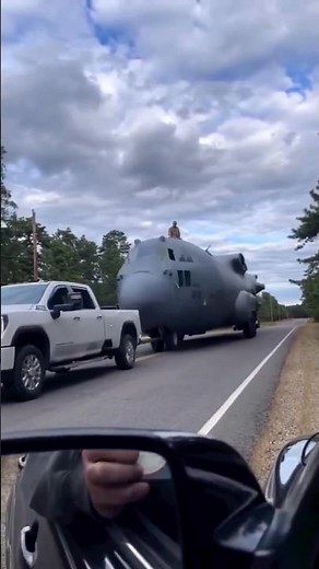 C-130 Cargo Aircraft on Road | Tactical Mobility & Emergency Operations #youtubeshorts #indian #army