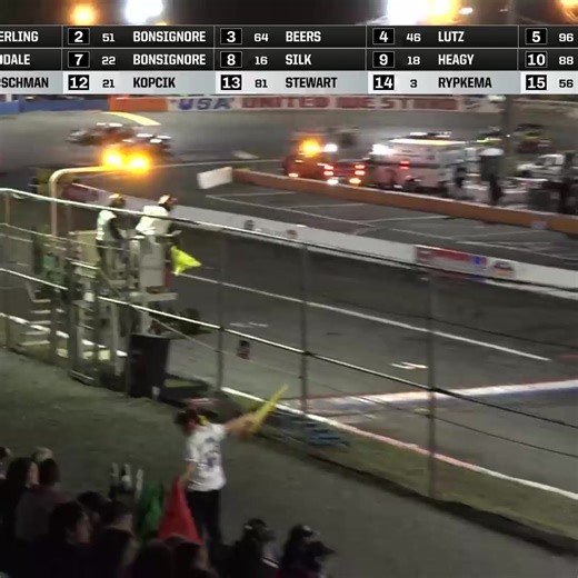 🟨 Early caution at Riverhead Raceway for Mark Stewart, who sustained significant damage to his race car. 📺 #NWMT40 on FloRacing | NASCAR Regional