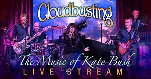 Cloudbusting’s SECOND live stream concert is coming on Sunday 29th November! It’s going to be SO cold, so let us in-a-your window and into your living room to set our instruments up in front of a nice roaring fire, with you curled up in the best seats in the house, glass of mulled wine in hand. We’ve been rehearsing a brand new set list of Kate Bush hits and album classics - something to warm the cockles of your heart AND chill you to the bone. Our concert from the McMillan Theatre back in Septe