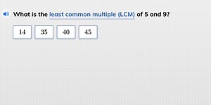 What is the least common multiple (LCM) of 5 and 9 ?143540... | Filo
