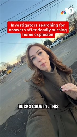 Siobhan McGirl on Instagram: "Officials continue to investigate an explosion at a Bucks County nursing home that left at least two people dead and 20 others hospitalized. The NTSB says their team has to clear a safe path before they can fully evaluate the natural gas service line at the Bristol Health and Rehab Center. That could take days. PECO shared in a statement that their crews had responded to the facility for reports of a gas odor hours before the explosion. Muthoni Nduthu, 52, was one o