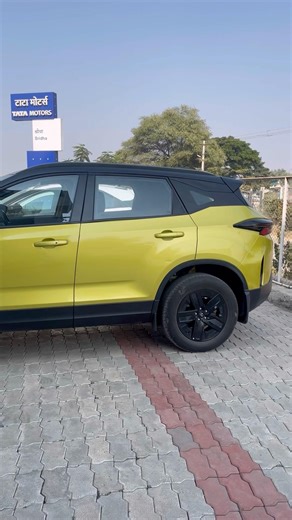 Tata Harrier Facelift Sunlit Yellow ✅🔥