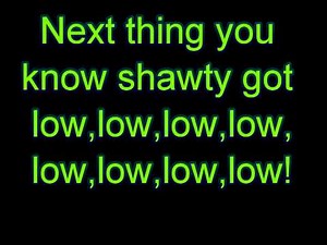 Apple Bottom Jeans Lyrics Low HD YouTube