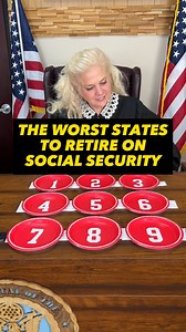 18K views · 60 reactions | The Worst States to Retire on Social Security. A woman plays a game where she guesses the worst states to retire on just social security . This original video was produced by Rick Lax and Alex Z. | Absolute American Mayhem | Facebook