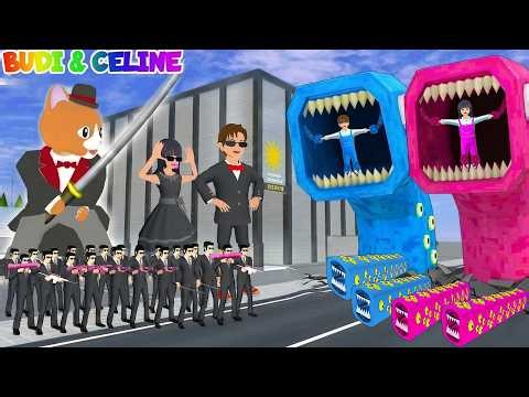 Yakuza's Little Yuta Mio VS Train Eater's Giant Yuta Mio | Yakuza Summons Giant Catbutler