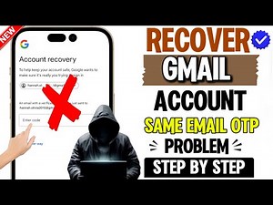 Gmail Recovery 2 step verification Step By Step 2025 | Gmail Recovery without verification code