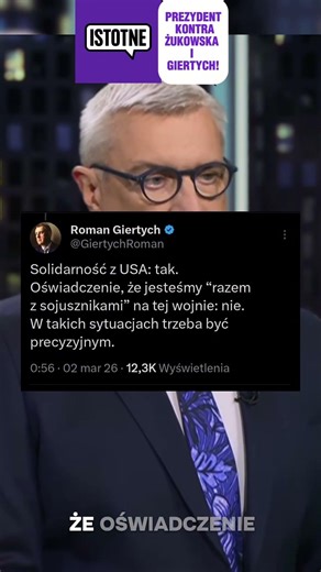 Żukowska i Giertych atakują Prezydenta Nawrockiego! #nawrocki