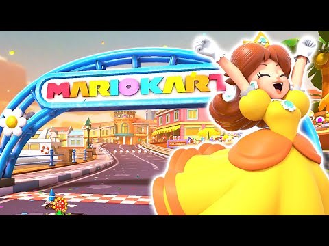 Mario Kart 8 Deluxe - Wii Daisy Circuit (Daisy Gameplay)