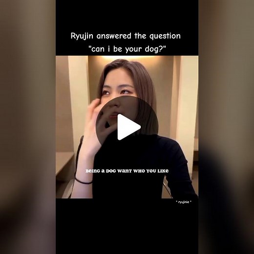 Ryujin Answering 'Can I Be Your Dog?' Question