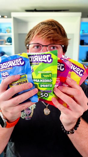 Trying Joyride Candy by Ryan Trahan! Taste Test & Review