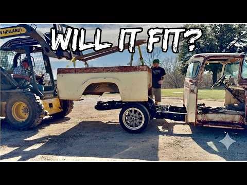 1957 F100 Explorer Swap: Will the Bed Even Fit?