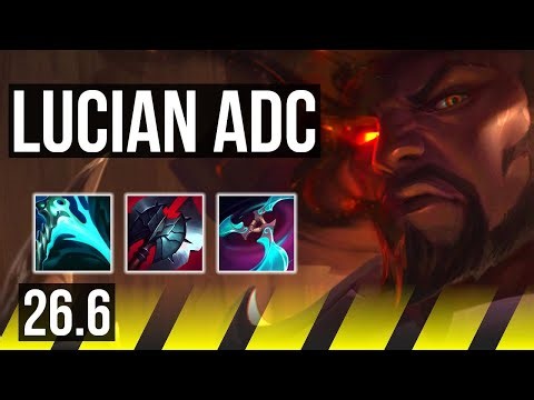 LUCIAN & Taric vs VEL'KOZ & Pyke (ADC) | KR Challenger | 26.6